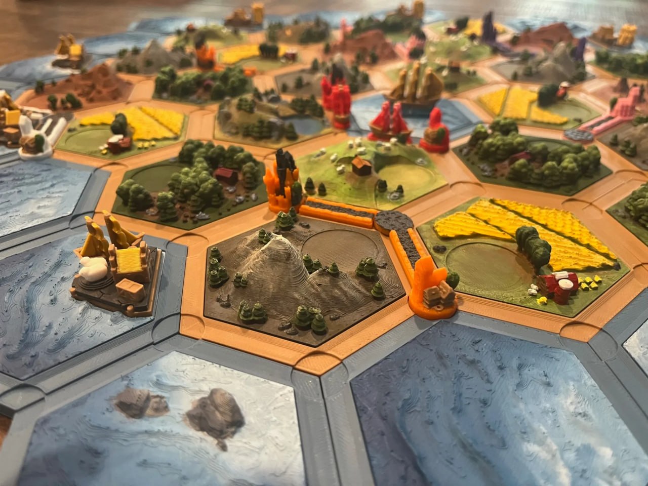 Catan 3D Terrain Board