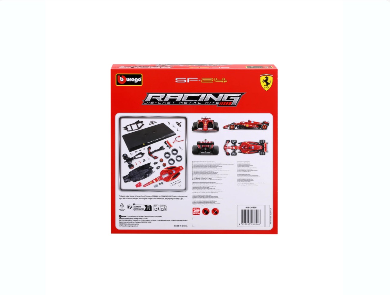 Model Kit Ferrari SF-24 2024 #16 Charles Leclerc F1 2024 – Scale 1:24