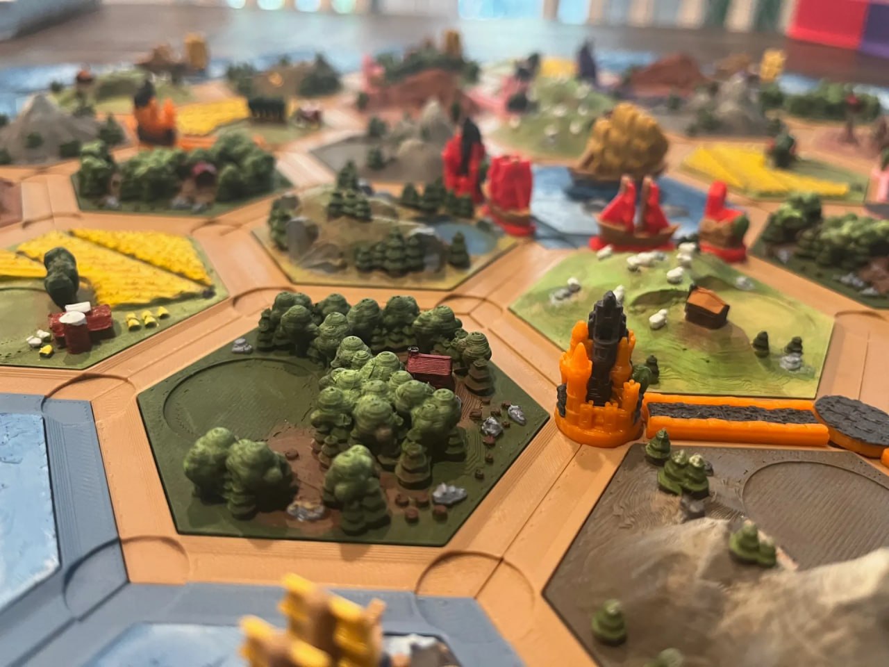 Catan 3D terrain board - detail 4
